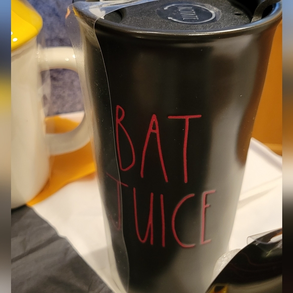 Bat Juice Rae Dunn Ceramic travel Mug • New • - Picture 5 of 8